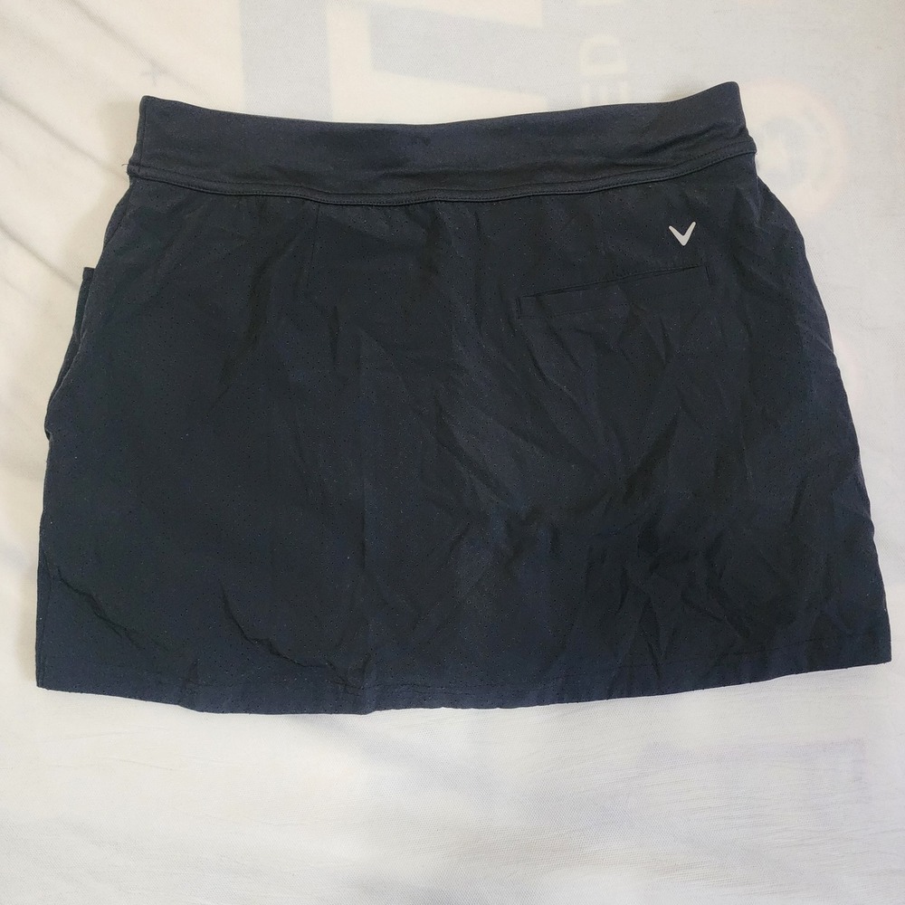 Callaway Golf Skort Women's Athletic Skirt Pull On Black Size M Tennis Pickle Ba